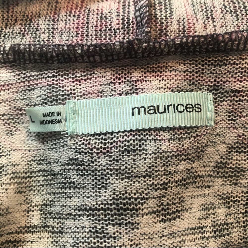 Maurices Open Front Kimono Cardigan Top - Picture 10 of 10